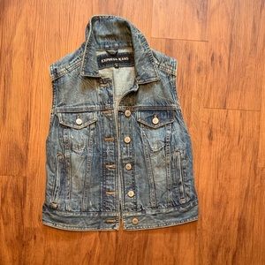 Express Jean Vest